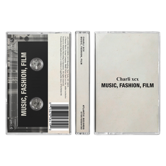 the album cover for Charli xcx - Music, Fashion, Film