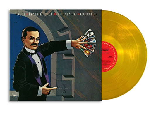 the album cover for Blue Oyster Cult - Agents of Fortune - 50th Anniversary [Gold]