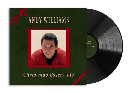 the album cover for Andy Williams - Christmas Essentials