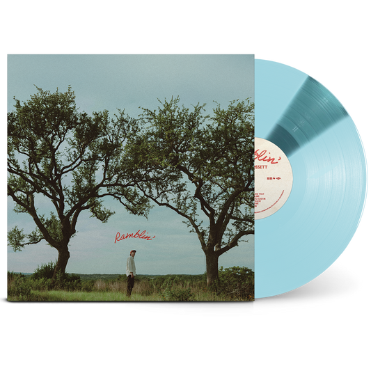 the album cover for Dylan Gossett - Ramblin' [Indie Exclusive Summer Sky Blue]