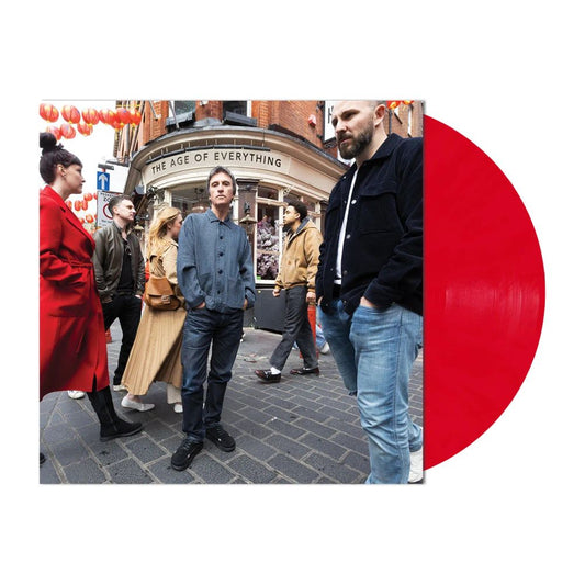 the album cover for Johnny Marr - The Age Of Everything [Indie Exclusive Red - Autographed]