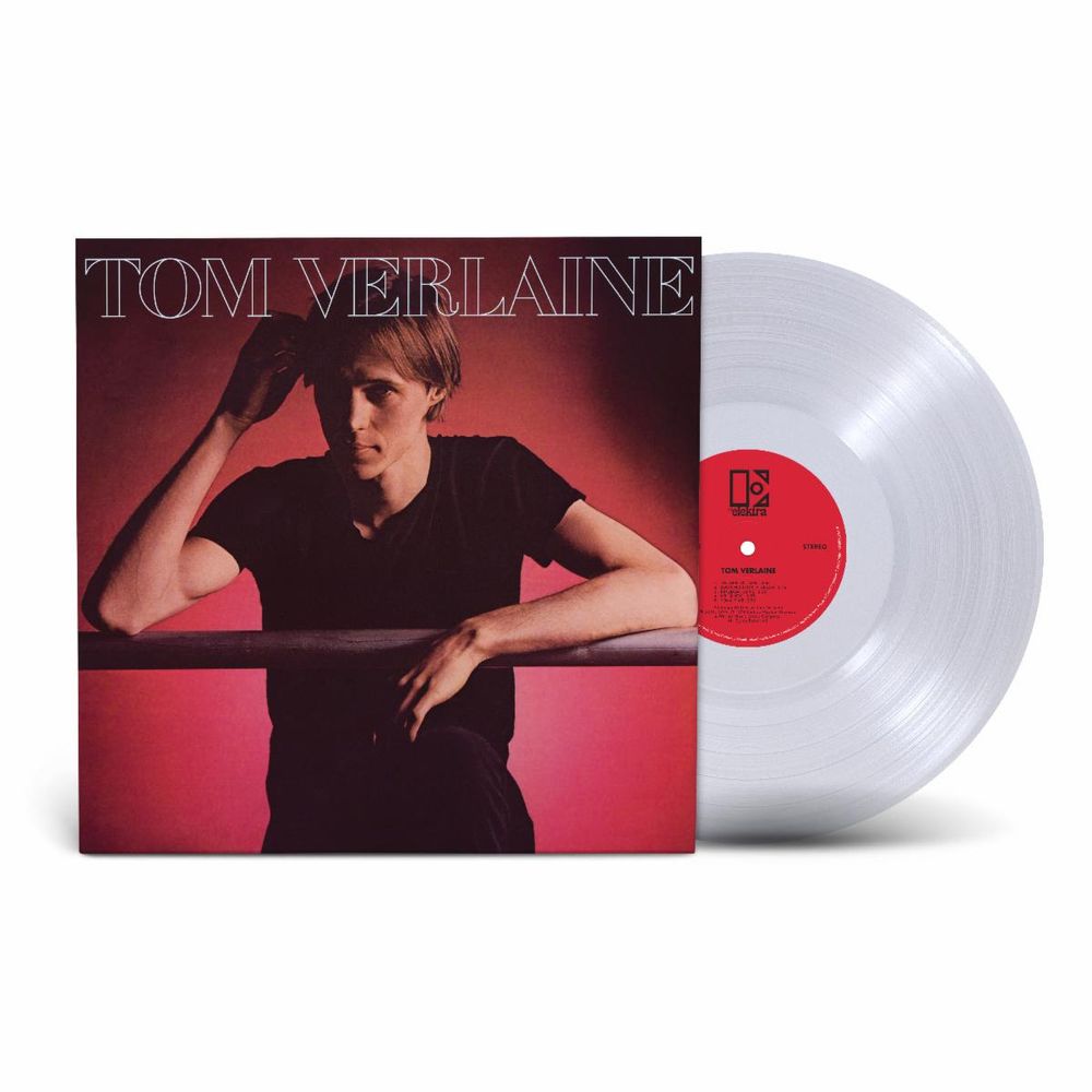 the album cover for Tom Verlaine - Cover [Clear Vinyl, Brick & Mortar Exclusive]