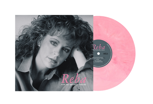 the album cover for Reba McEntire - For My Broken Heart [Bubblegum]