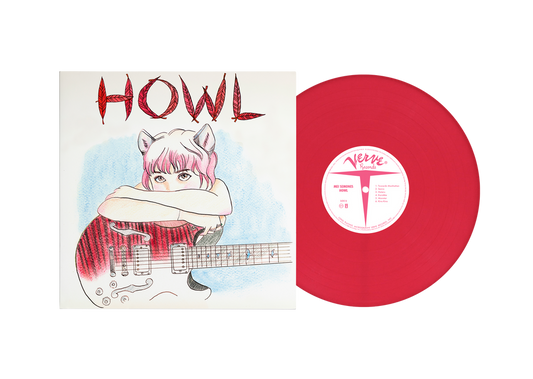 the album cover for Mei Semones - Howl [Indie Exclusive Heart Red]