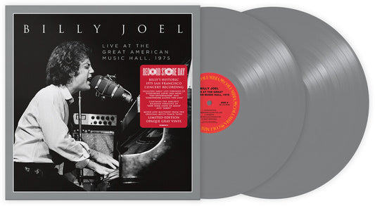 the album cover for Billy Joel - Live At The Great American Music Hall - 1975 [RSD 2023] []
