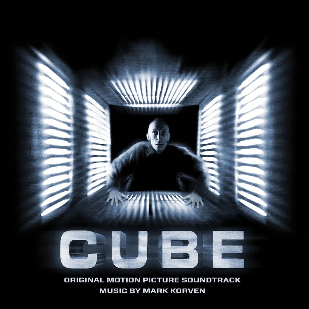 the album cover for Mark Korven  (Colv) (Red) - Cube O.S.T. - Red [Colored Vinyl] (Red)