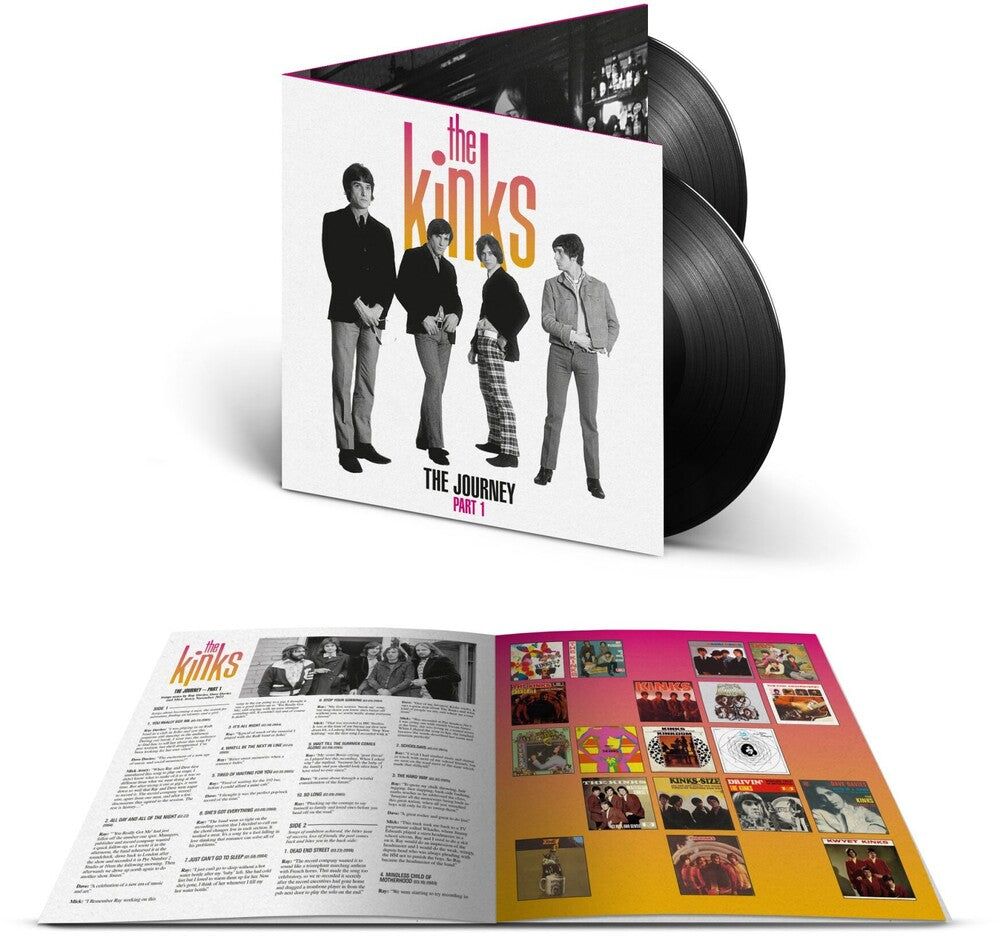 the album cover for The Kinks - The Journey: Part 1 [2LP]