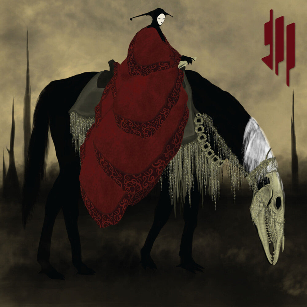 the album cover for Skrillex - Quest For Fire