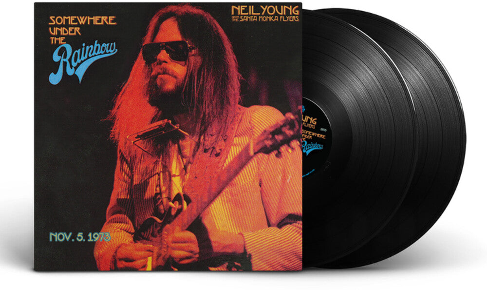 the album cover for Neil Young - Somewhere Under the Rainbow 1973 [2LP]