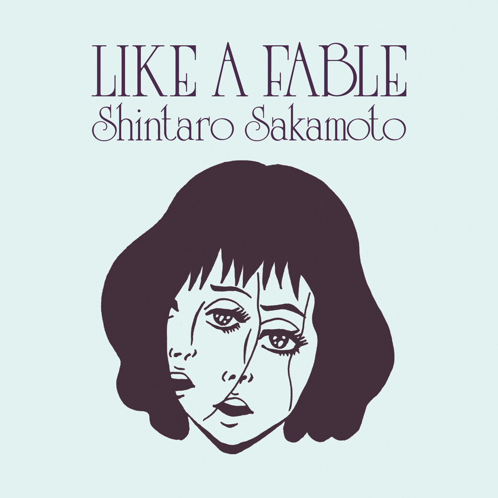 the album cover for Shintaro Sakamoto - Like A Fable - Coke Bottle Clear [Clear Vinyl]