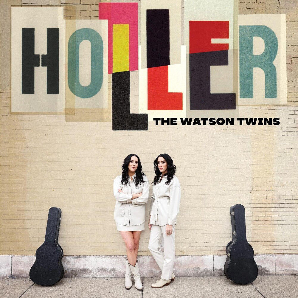 the album cover for The Watson Twins - Holler
