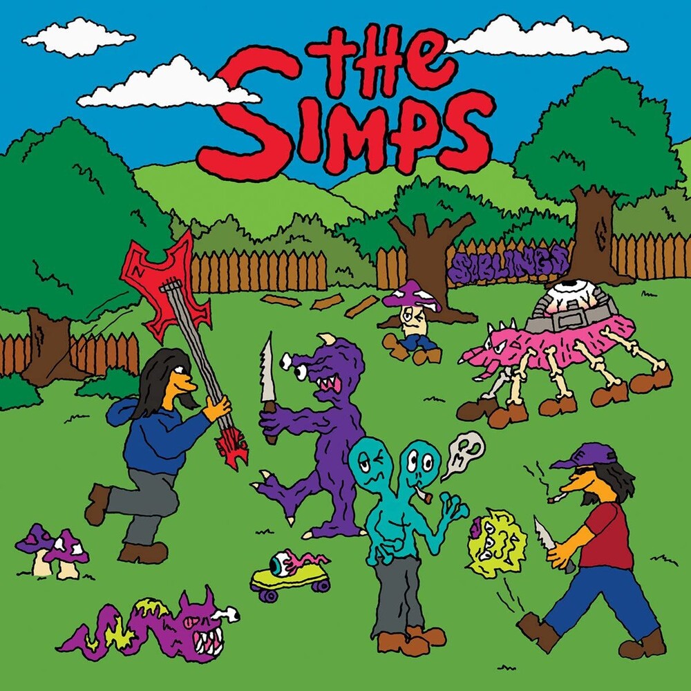 the album cover for Simps - Siblings (Uk)