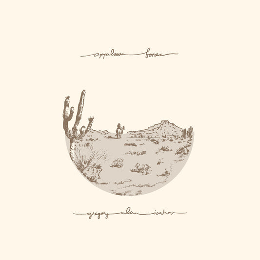 the album cover for Gregory Alan Isakov - Appaloosa Bones [Brown LP]