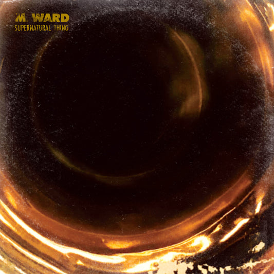 the album cover for M. Ward - Supernatural Thing [Indie Exclusive Limited Edition Eco Mix LP]