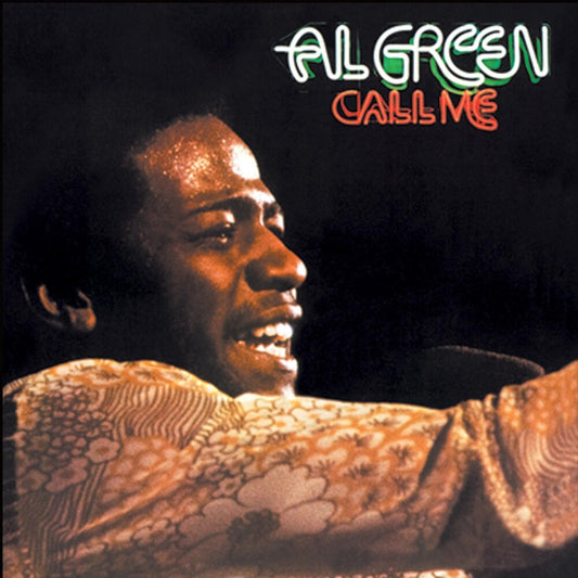 the album cover for Al Green - Call Me: 50th Anniversary [Indie Exclusive Limited Edition Tigers Eye LP]
