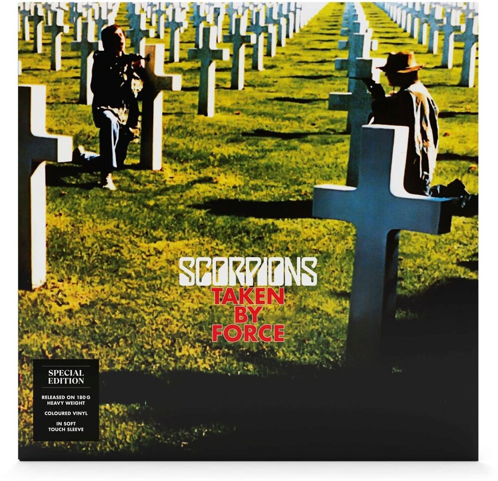 the album cover for Scorpions - Taken By Force