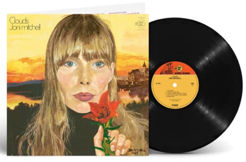 the album cover for Joni Mitchell - Clouds