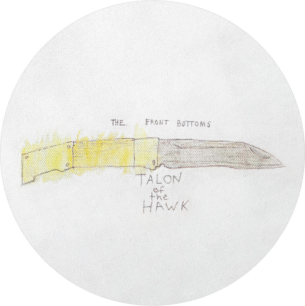 the album cover for The Front Bottoms - Talon of the Hawk: 10 Year Anniversary Edition [Picture Disc LP]