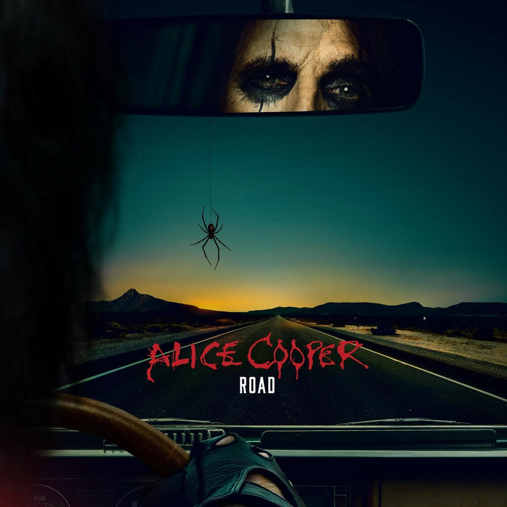 the album cover for Alice Cooper - Road [Indie Exclusive Limited Edition Blue Marbled 2LP+DVD]
