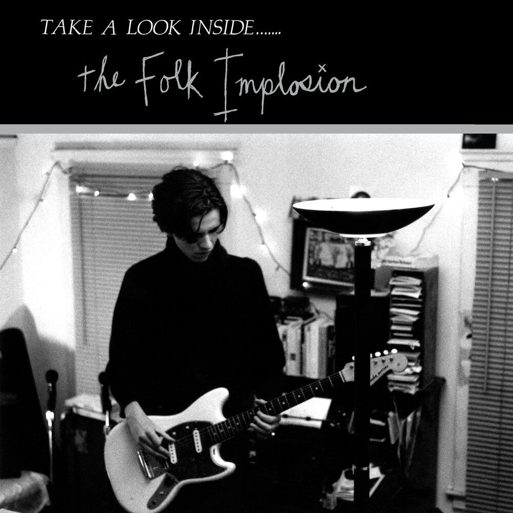 the album cover for Folk Implosion - Take A Look Inside - Clear [Clear Vinyl]
