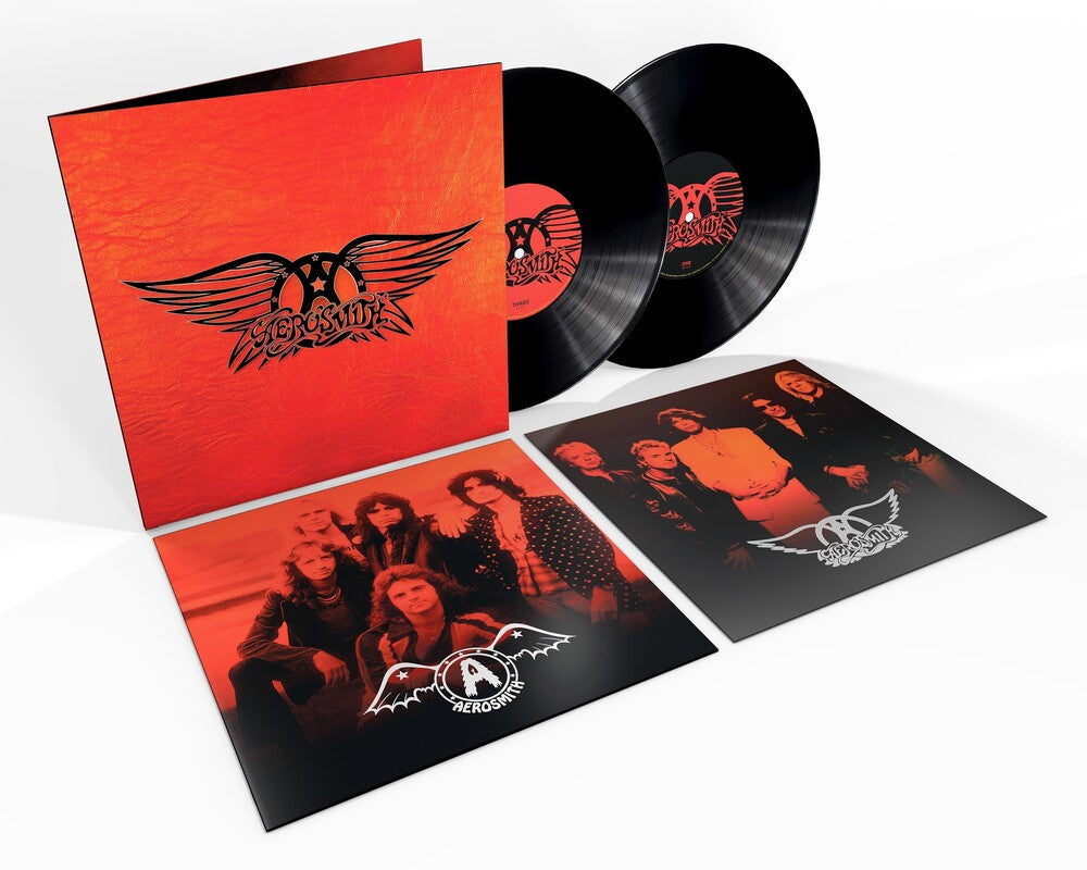 the album cover for Aerosmith - Greatest Hits [2 LP]