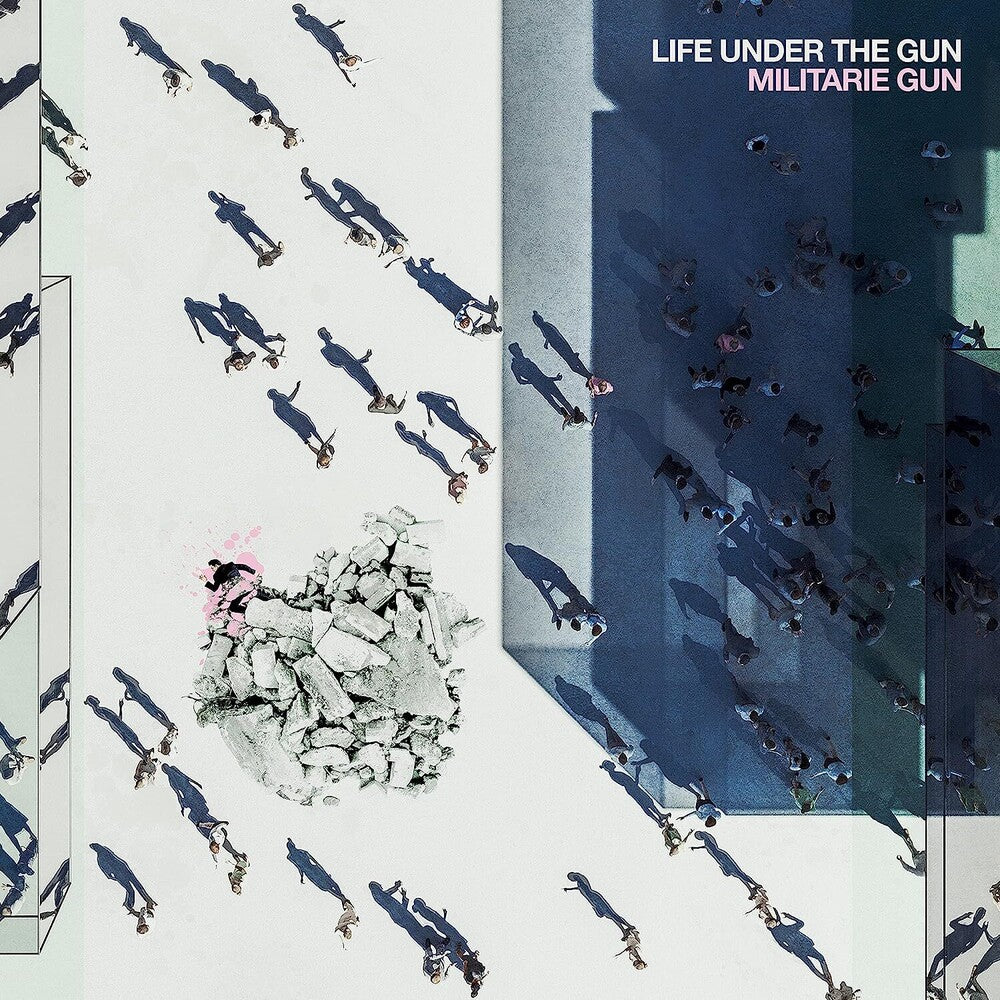 the album cover for Militarie Gun - Life Under The Gun [LP]