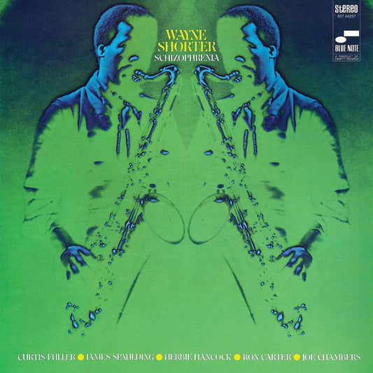 the album cover for Wayne Shorter - Schizophrenia (Blue Note Tone Poet Series)