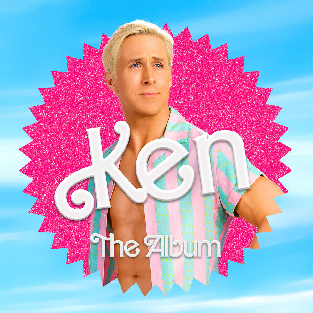 the album cover for Various Artists - Barbie The Album [Ken Cover]