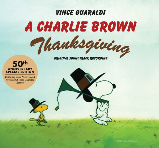 the album cover for Vince Guaraldi - Charlie Brown Thanksgiving