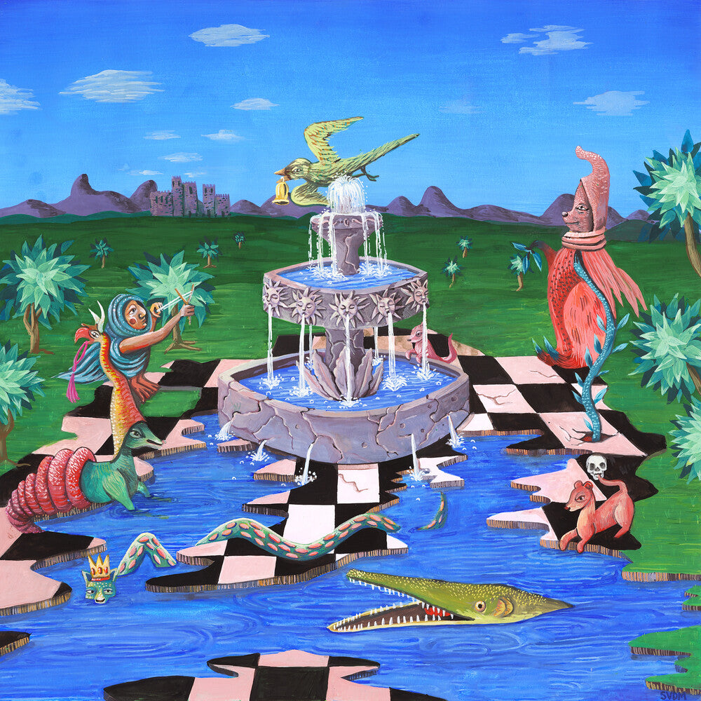 the album cover for Video Age - Away From The Castle [Pink LP]