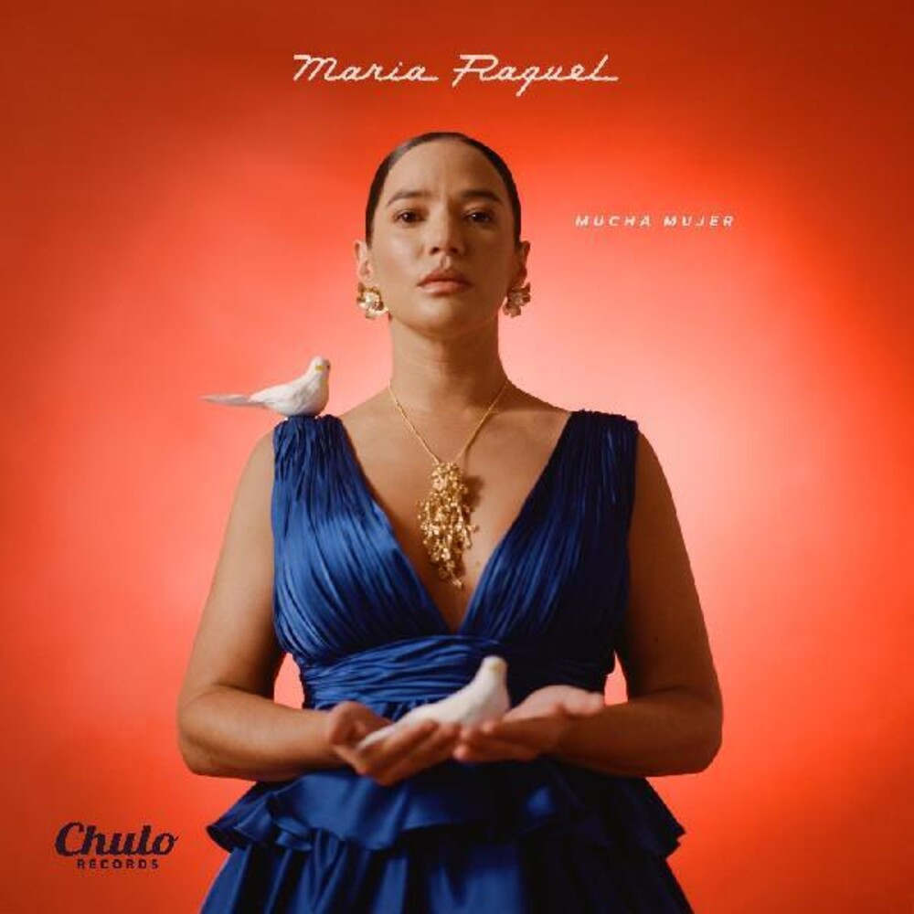 the album cover for Maria Raquel - Mucha Mujer [Colored Vinyl] (Purp) [Indie Exclusive] [Download Included]