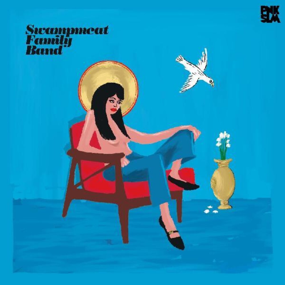 the album cover for Swampmeat Family - Polish Your Old Halo (Blue) [Colored Vinyl] [Limited Edition] [Indie Exclusive]