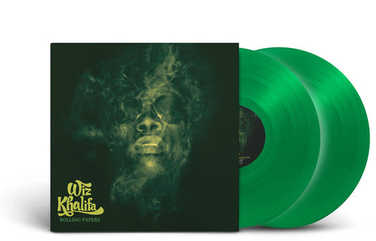 the album cover for Wiz Khalifa - Rolling Papers