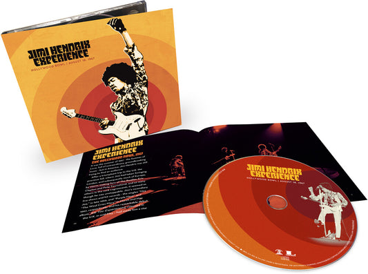 the album cover for The Jimi Hendrix Experience - Jimi Hendrix Experience: Live At The Hollywood Bowl: August 18, 1967