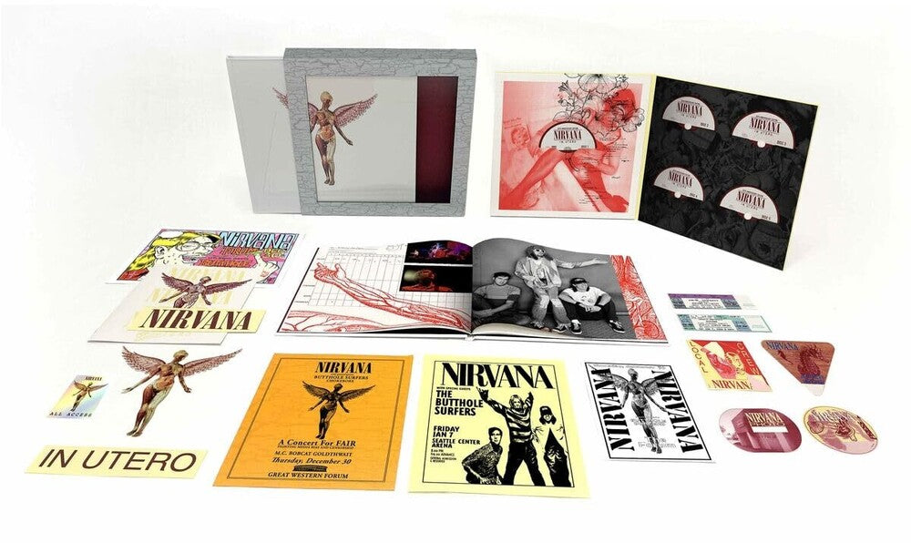 the album cover for Nirvana - In Utero 30th [Super Deluxe Edition 5CD]