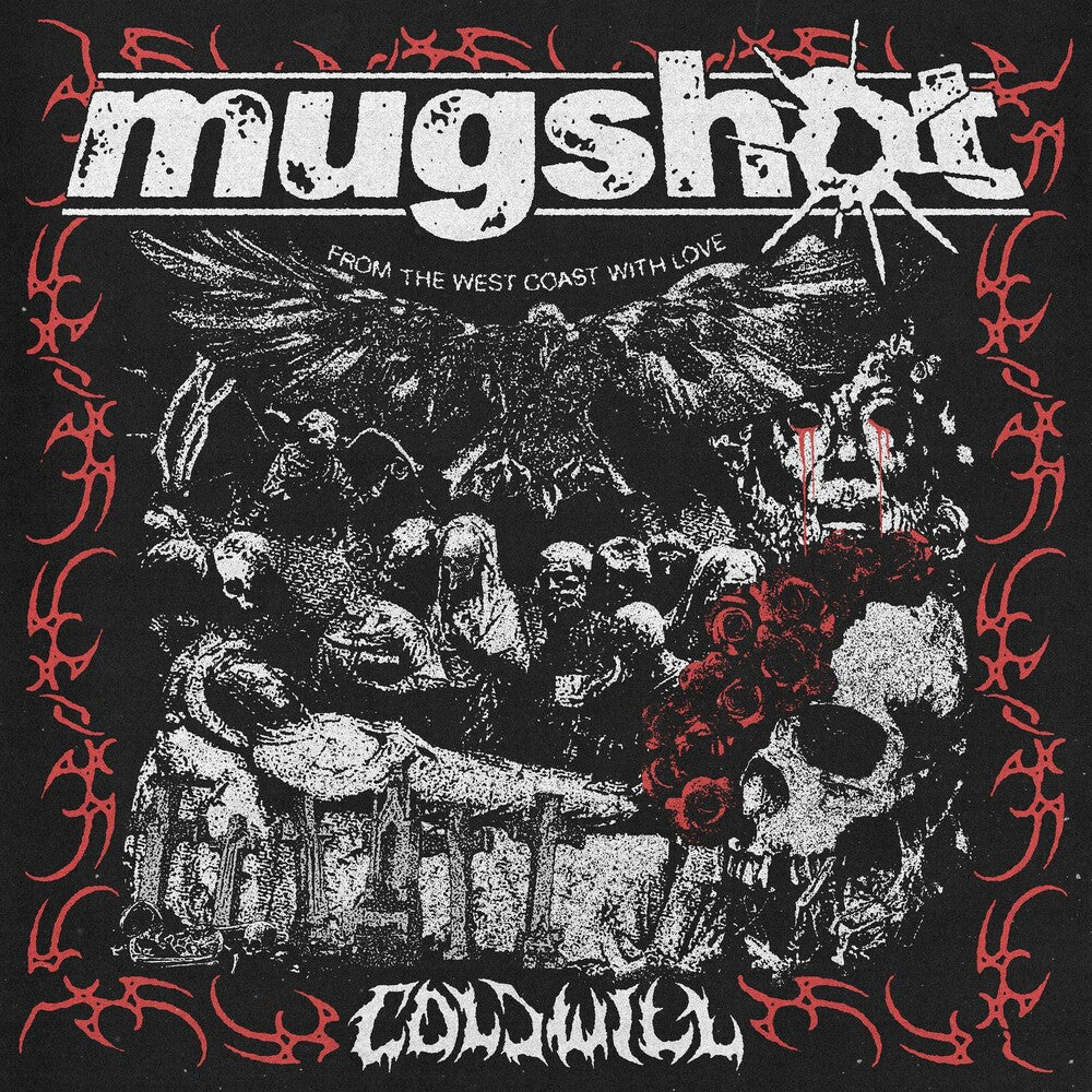 the album cover for Mugshot - Cold Will [Indie Exclusive Limited Edition Red/Black LP]