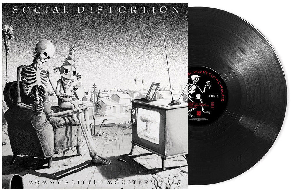 the album cover for Social Distortion - Mommy's Little Monster: 40th Anniversary [LP]