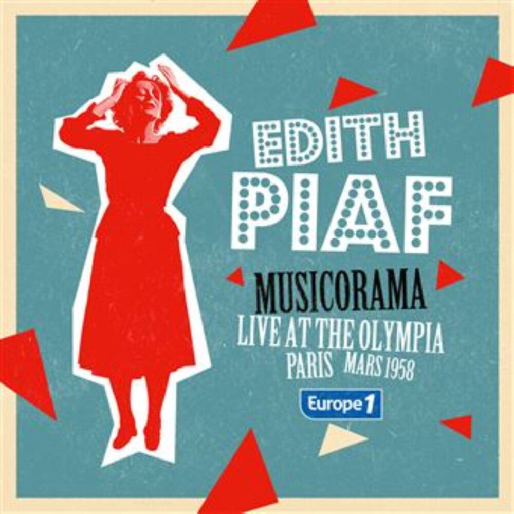 the album cover for Edith Piaf - Concert Musicorama A L'olympia (Hol)