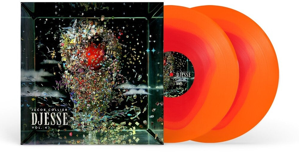 the album cover for Jacob Collier - Djesse Vol. 4 [Indie Exclusive Limited Edition Orange 2LP]