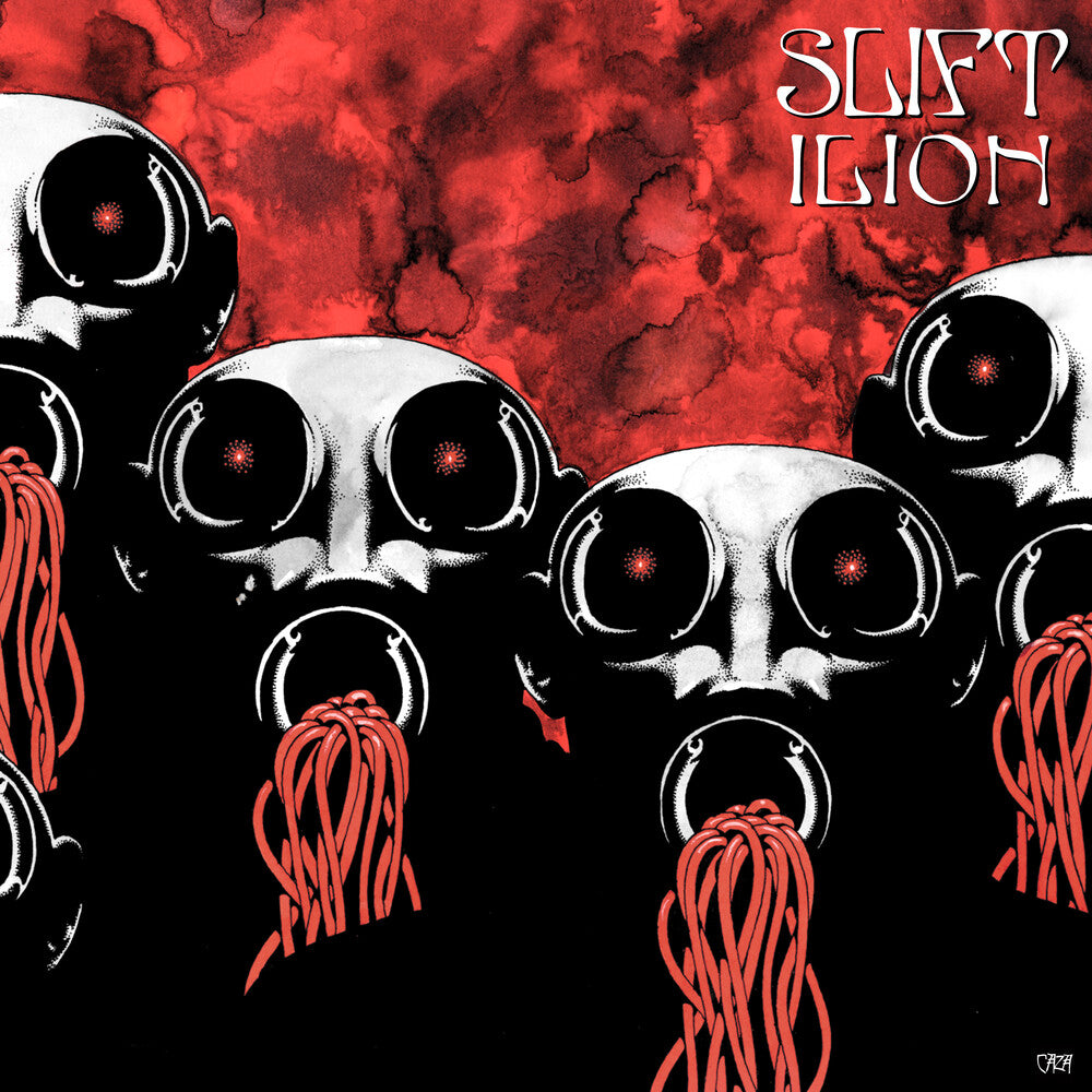 the album cover for SLIFT - ILION [Blackened Red 2LP]