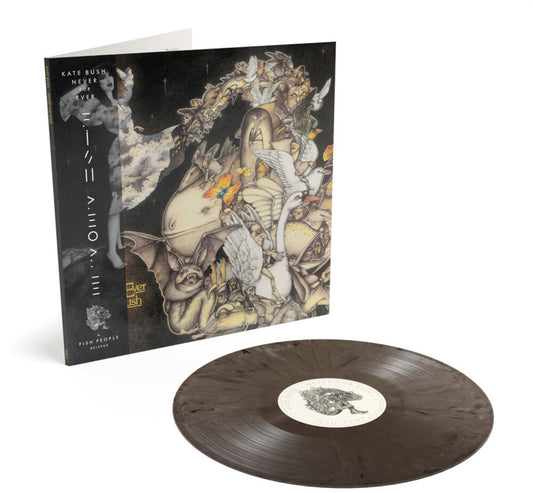 the album cover for Kate Bush - Never For Ever: Remastered [Indie Exclusive Limited Edition Blade Bullet Grey LP]
