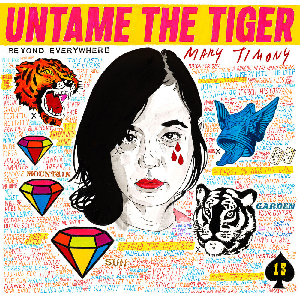 the album cover for Mary Timony - Untame The Tiger