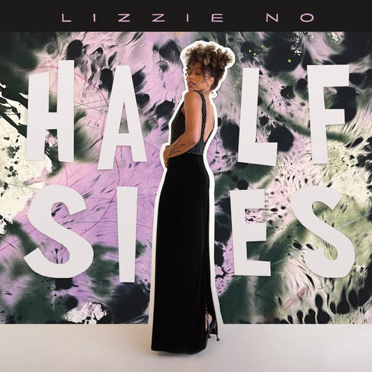 the album cover for Lizzie No - Halfsies [Opaque Purple LP]