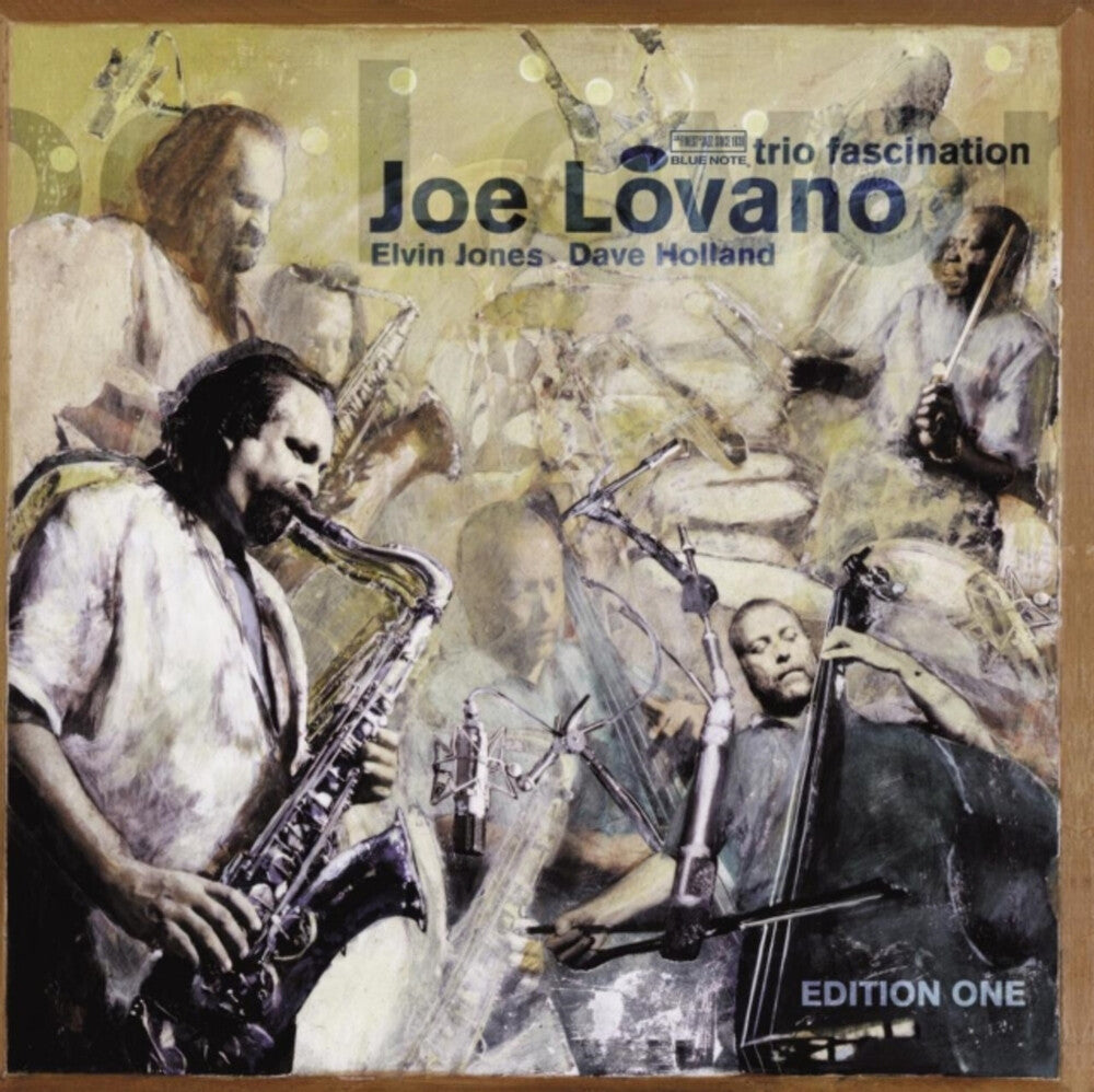 the album cover for Joe Lovano - Trio Fascination (Blue Note Tone Poet Series)