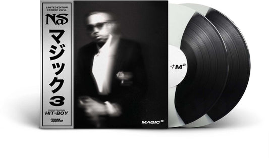 the album cover for Nas - Magic 3 [Limited Edition Colored 2 LP]