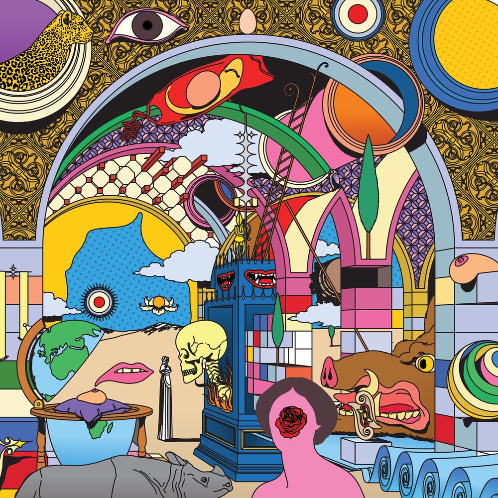 the album cover for Strfkr - Parallel Realms