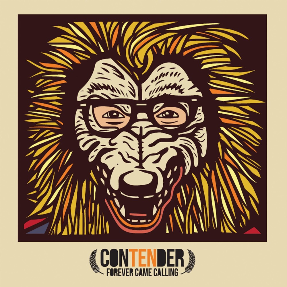 the album cover for Forever Came Calling - ConTENder [Indie Exclusive Limited Edition Pink and Green Smash LP]