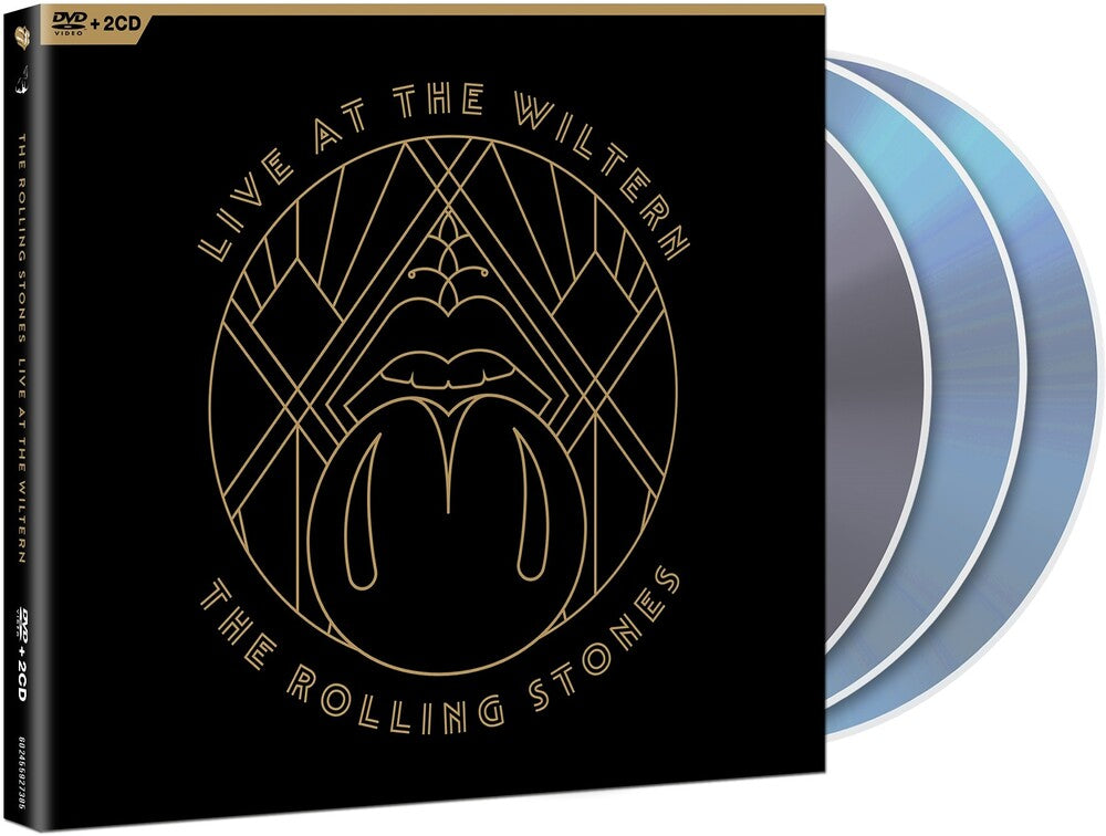the album cover for The Rolling Stones - Live At The Wiltern [DVD/2 CD]