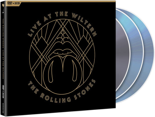 the album cover for The Rolling Stones - Live At The Wiltern [DVD/2 CD]