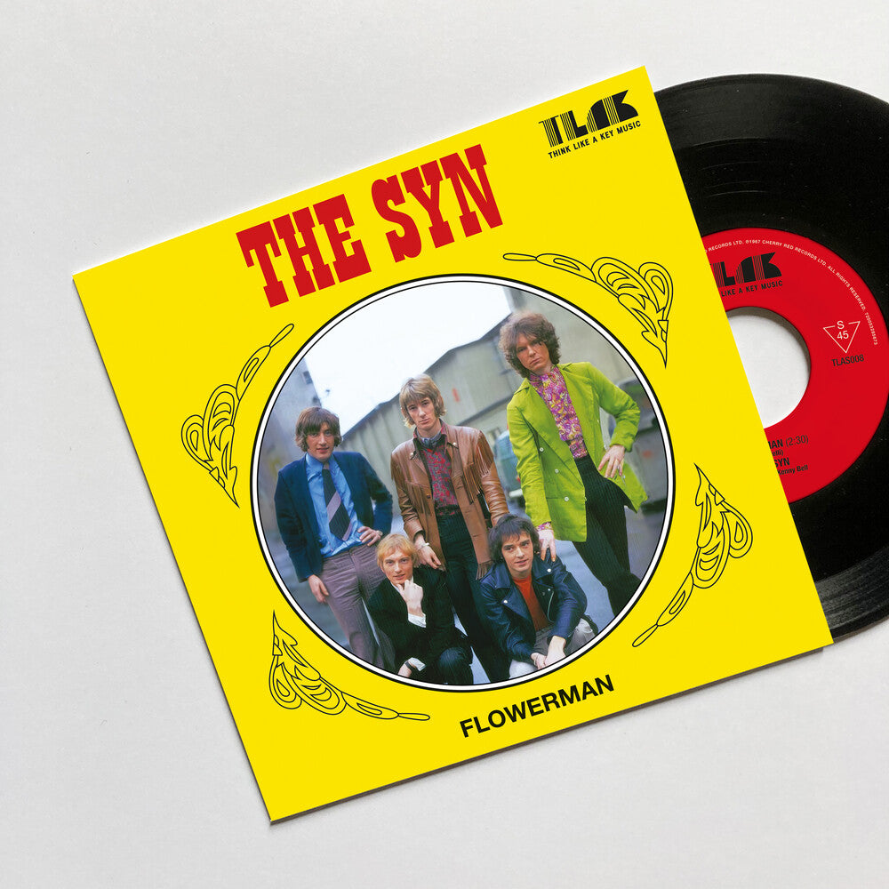 the album cover for The Syn - Flowerman [Indie Exclusive] [Limited Edition] [Indie Exclusive]